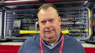 FDIC International 2022: Retired Madison (WI) Fire Chief Talks Pierce's New Volterra Electric Pumper