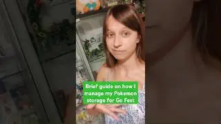 Brief guide on how I manage my storage before Pokemon Go Fest as an 8 year player!