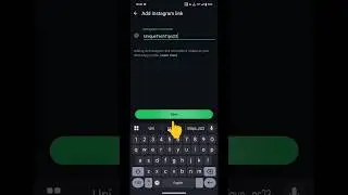 How to add instagram link in whatsapp #shorts #trending