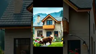 A beautiful Home and garden ✨🏡 #shorts #dog