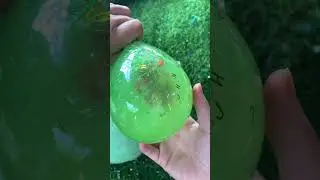 💦 Crafting Made Easy: Flower Ball with Nano Glue!💦💚❇️ #nanoglue #diy #nanotape #asmr #crystals