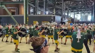 UW Platteville Drumline and the Tundra Drumline October 20, 2024