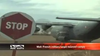 Mali: French military target Islamist camps
