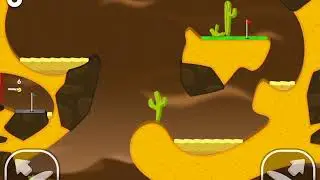 Flappy Golf 2 Beach Land Ghost Flag