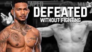 Как непобежденный перспективный боец ​​UFC проиграл за день, не выходя на ринг