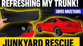 Бюджетный ремонт багажника моего Mustang SN95 | Junkyard Rescue