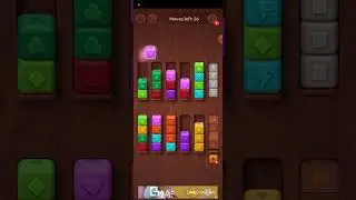326 to 332 Level colorwood sort puzzle game walkthrough 2o24