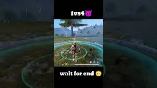 DEMiGOD VS ANKUSH FF 😯🔥1 vs 4 squad wipe free fire 👹Ankush in My Match |Pvs Gaming #Shorts#freefire