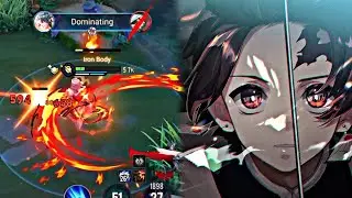 YAN/TANJIRO GAMEPLAY | PRO GAMEPLAY - ARENA OF VALOR | LI&Ecirc;NQU&Acirc;NMOBILE | ROV | COT
