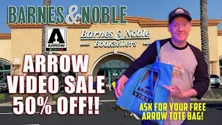 Barnes & Noble ARROW VIDEO 50% Off Sale | Jan  2026