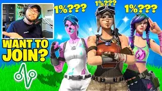 How To Join My Fortnite Clan.. (One Percent)