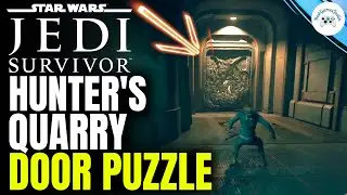 Door puzzle in Hunter's Quarry | STAR WARS Jedi:Survivor