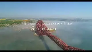 Flying Over Scotland | Great Britain | A Scenic Relaxation Film | Calming Music