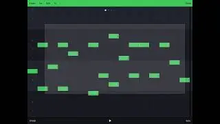 how 2 make melodies 4 beginners in Auxy #shorts
