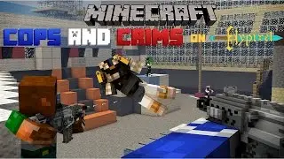 Minecraft Minigames with Friends ft. ItsKnowy - Cops Vs Crims - Hypixel Server