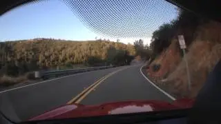 High Speed Driving Salmon Falls Road El Dorado Hills CA