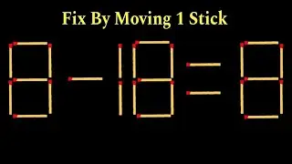 Mind-Bending Mathstick Puzzles - Can You Slow Them?