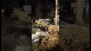 HUGE WATER MAIN BREAK