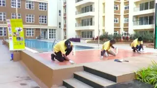IguanaGrip Anti Slip Solution for Swimming Pool |  Slippery Tiles | How to Apply IguanaGrip