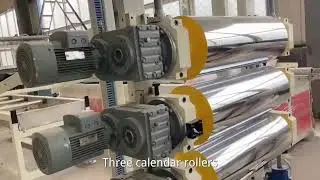 500mm 600mm soft plastic pvc curtain sheet making machine