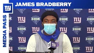 James Bradberry on Rookies Rodarious Williams & Aaron Robinson | New York Giants