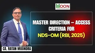Master Direction &ndash; Access Criteria for NDS-OM (RBI, 2025)