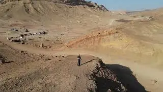 All shades of morning in the desert