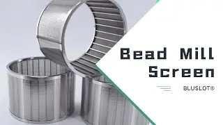 0 35 MM Wedge Wire Sieve Screen Filter for Bead Mill