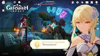 Fighting Bronzelock + Achievements - Genshin Impact 5.2