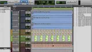 Pro Tools Master Fader Rendered EQ and MIDI in Structure Free
