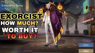 EXORCIST YU ZHONG HOW MUCH? WORTH TO BUY? EXORCIST EVENT DRAW MOIBLE LEGENDS!!