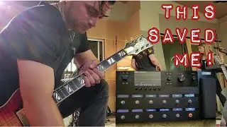 I built an entire pedalboard minutes before a pro studio session - Line 6 Helix
