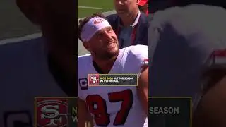 Nick Bosa believed to have torn ACL 🚨😱 #NickBosa #Injury #ACL #49ers #NFL