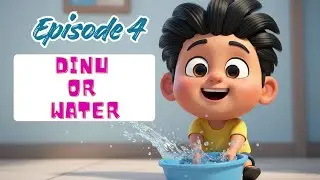 DINU aur Water Play 💦 | Fun Hindi Kids Cartoon | Avishkar Rhymes