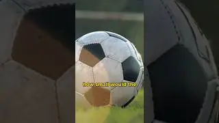 If the Sun was a football #space #science #education #didyouknow #universe #astronomy #earth #viral