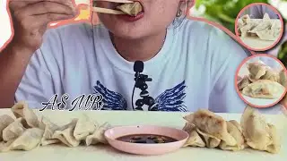 [ASMR] Eating Dumplings Steamed & Fried🥟| Sand's Asmr Tv