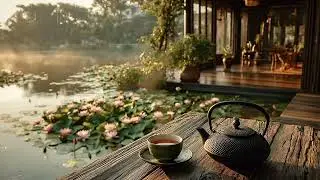 Zen Rain & Tea Time Ambience | A Soothing Escape for Sleep, Focus and Stress Relief