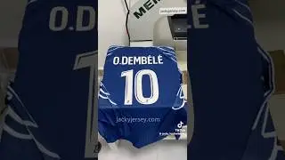 DEMBELE PSG JORDAN JERSEY 24/25 #dembele #psg #doue #barcola #kvaratskhelia #vitinha #neves #trend
