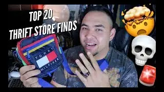 MY TOP 20 THRIFT STORE FINDS OF 2019!