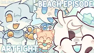 ✦ Beach Episode animation meme | Artfight attack ✦