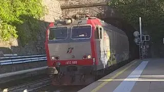 Treni merci+lis+locomotive a riposo 