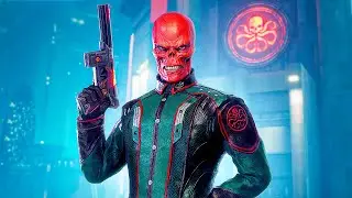 Marvel Future Revolution - Captain America and Spider-Man Fight Red Skull