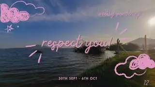 difficult people | bed rot | keep self-promises | weekly pondering 12