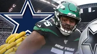 #Cowboys Eyeing Trade For #Jets OT Chuma Edoga Aged Like Bananas