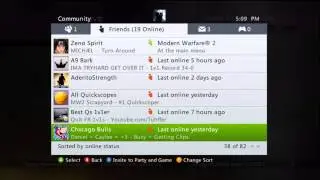 My Friends List XD (VERY OLD)