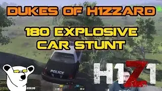 The Dukes of H1zzard 180 Explosive Car Stunt