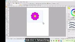 Tutorial menggambar dengan serif drawplus X6