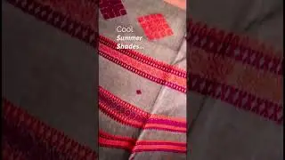 Mercerised Bengal Cotton Handloom Saree || Sprish Studio || Summer Collection