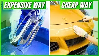 Don't Gold Plate Just Vinyl Wrap Your Chrome Bumper Gold