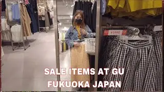FUKUOKA JAPAN TRAVEL GUIDE 2023 | SHOPPING AT GU (SALE ITEMS WITH PRICES) | TRAVEL WITH ZEN